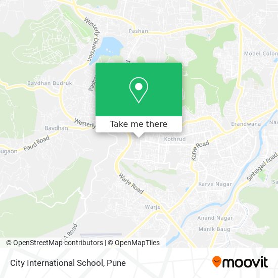 City International School map