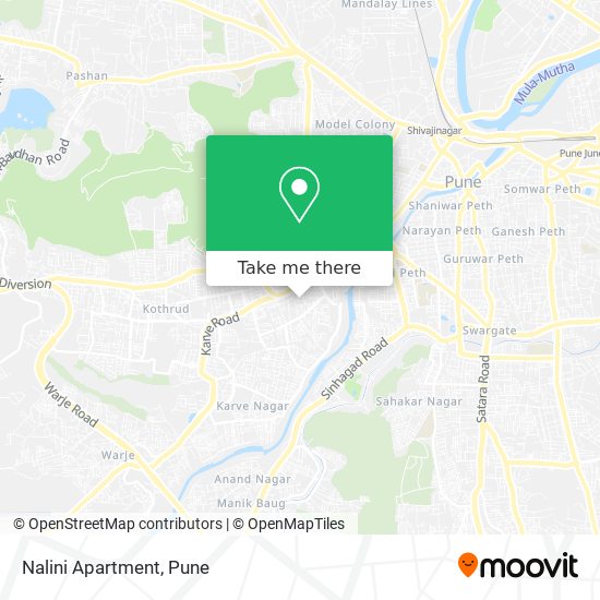 Nalini Apartment map