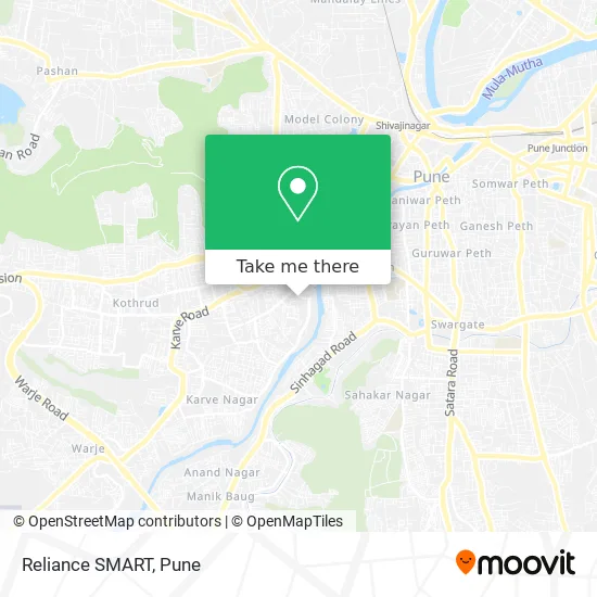 Reliance SMART map