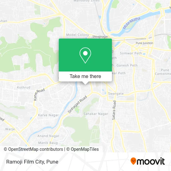 Ramoji Film City map