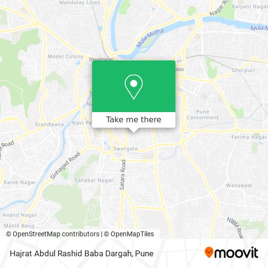 Hajrat Abdul Rashid Baba Dargah map