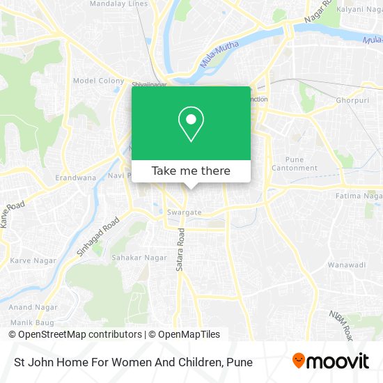 St John Home For Women And Children map
