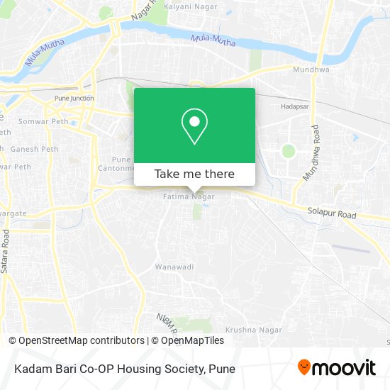 Kadam Bari Co-OP Housing Society map