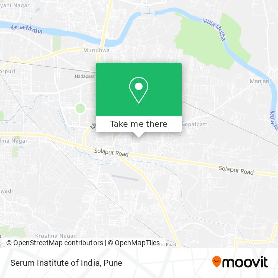 Serum Institute of India map