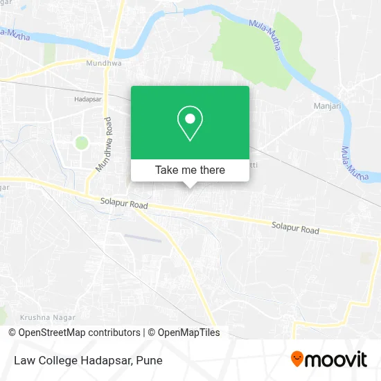 Law College Hadapsar map