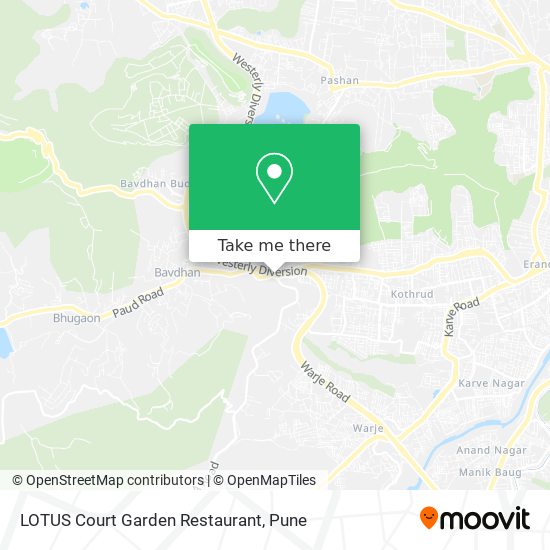 LOTUS Court Garden Restaurant map