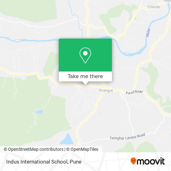 Indus International School map