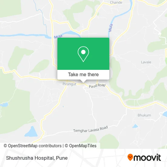 Shushrusha Hospital map