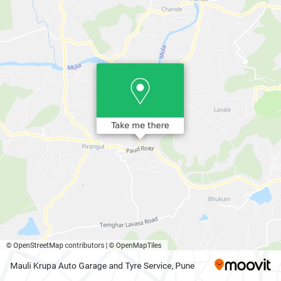 Mauli Krupa Auto Garage and Tyre Service map