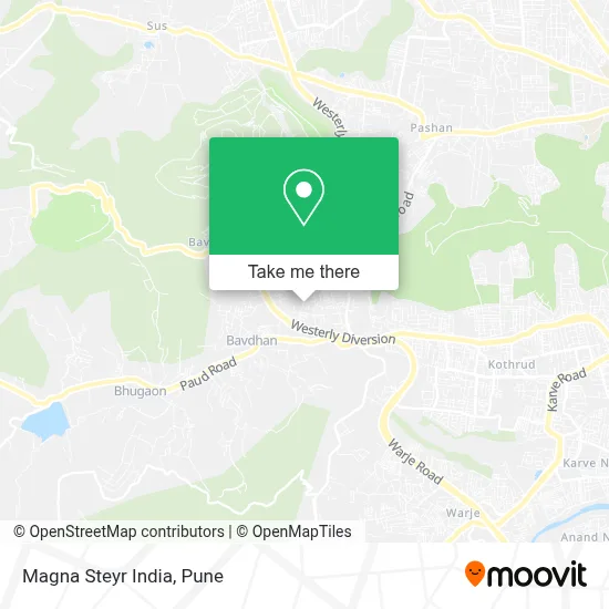 Magna Steyr India map
