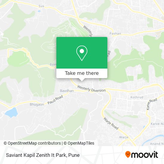 Saviant Kapil Zenith It Park map