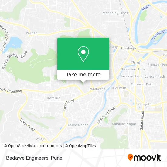 Badawe Engineers map