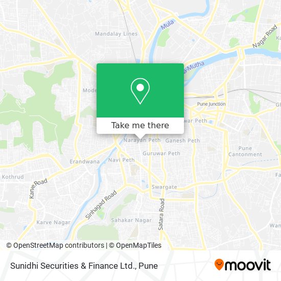 Sunidhi Securities & Finance Ltd. map