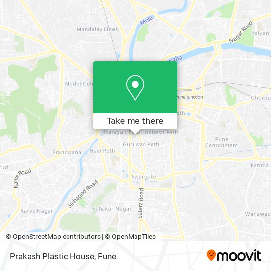 Prakash Plastic House map