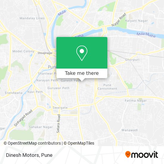 Dinesh Motors map