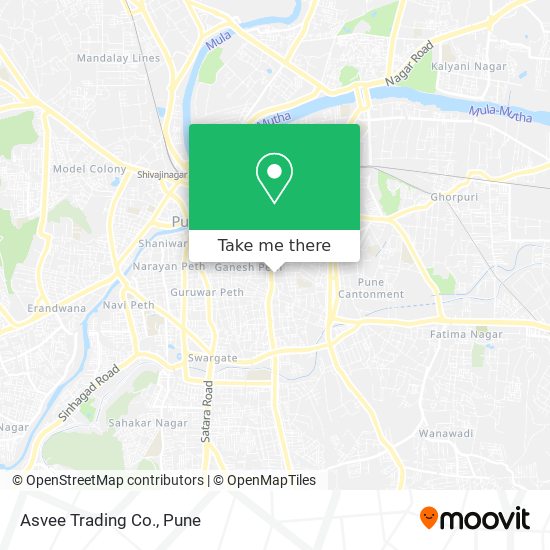 Asvee Trading Co. map