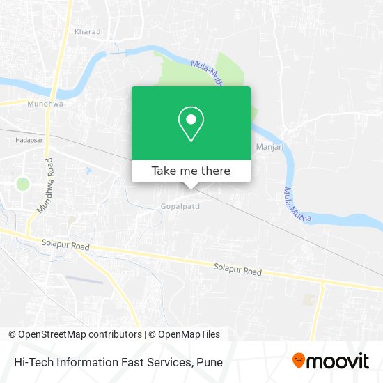 Hi-Tech Information Fast Services map