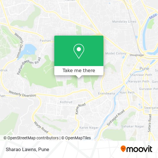 Sharao Lawns map