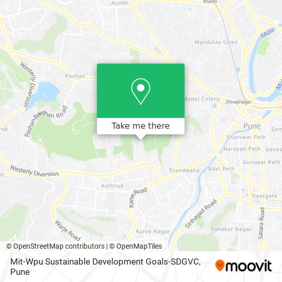 Mit-Wpu Sustainable Development Goals-SDGVC map