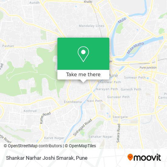 Shankar Narhar Joshi Smarak map
