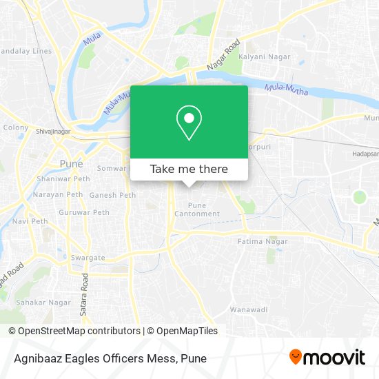 Agnibaaz Eagles Officers Mess map