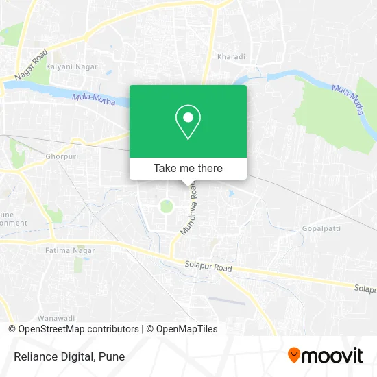 Reliance Digital map