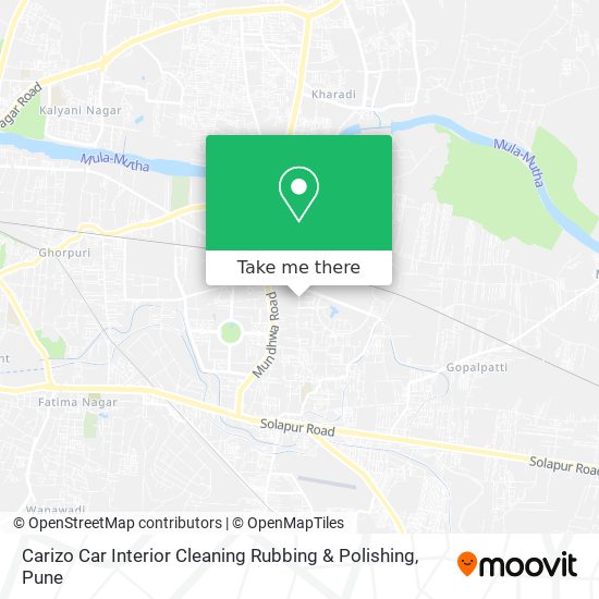 Carizo Car Interior Cleaning Rubbing & Polishing map