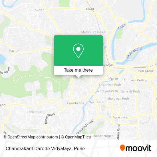Chandrakant Darode Vidyalaya map