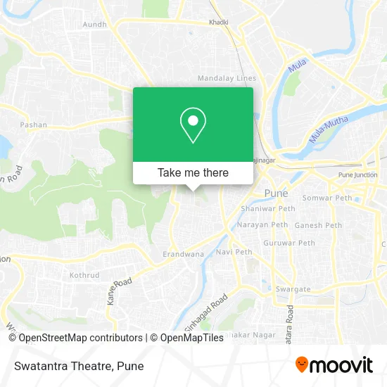 Swatantra Theatre map