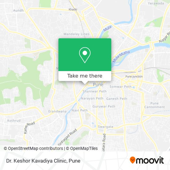 Dr. Keshor Kavadiya Clinic map