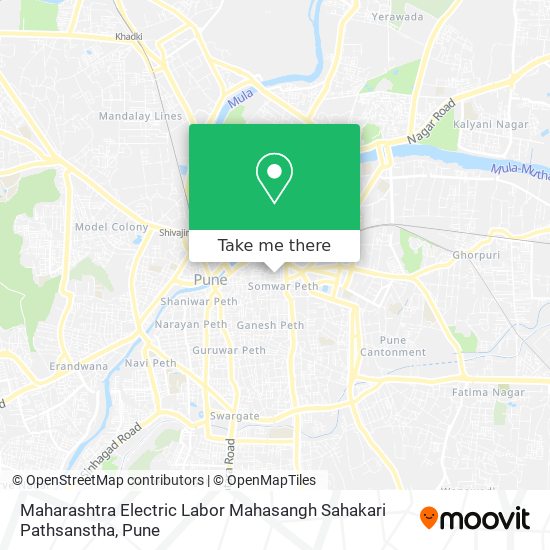 Maharashtra Electric Labor Mahasangh Sahakari Pathsanstha map