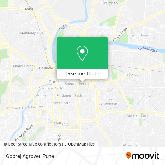 Godrej Agrovet map