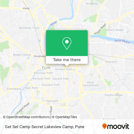 Get Set Camp Secret Lakeview Camp map
