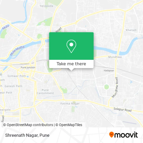 Shreenath Nagar map