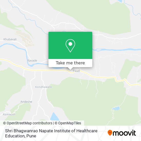 Shri Bhagwanrao Napate Institute of Healthcare Education map
