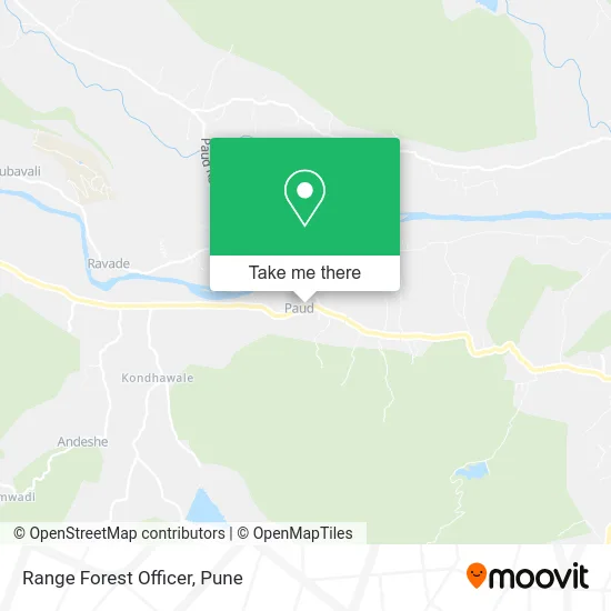 Range Forest Officer map