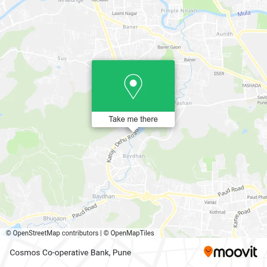 Cosmos Co-operative Bank map