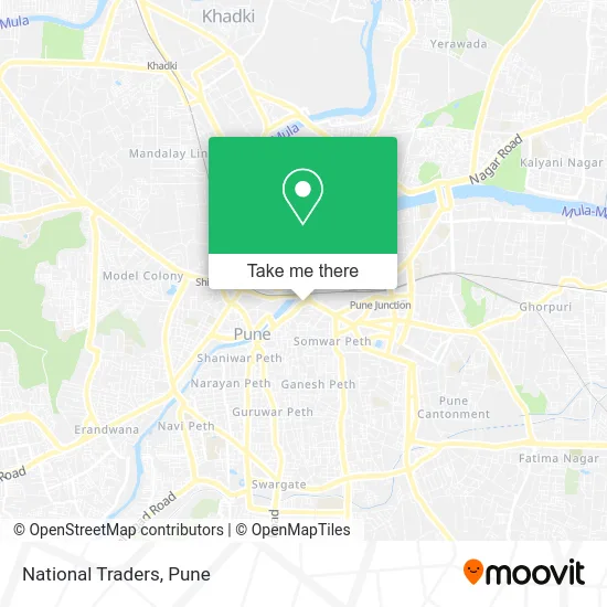 National Traders map