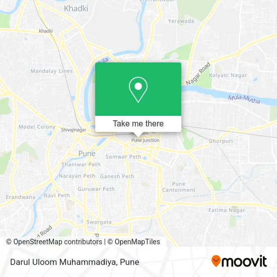 Darul Uloom Muhammadiya map