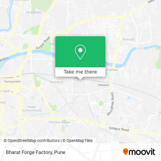 Bharat Forge Factory map