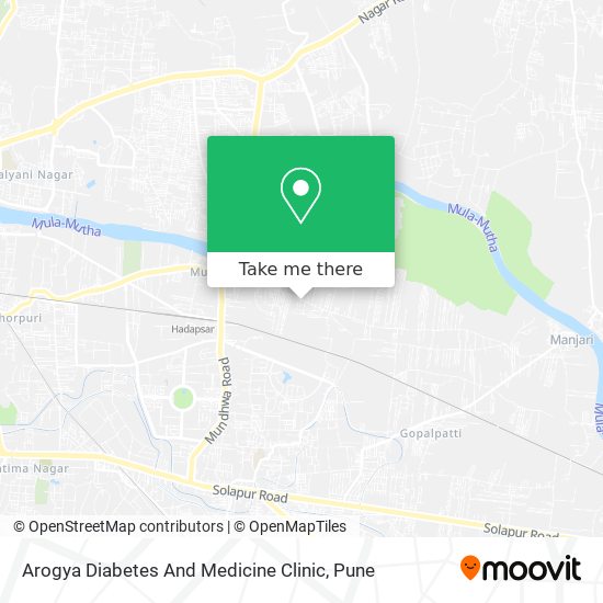 Arogya Diabetes And Medicine Clinic map
