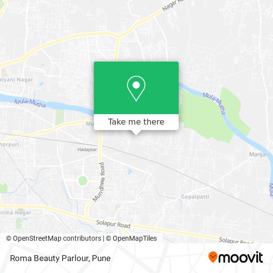 Roma Beauty Parlour map
