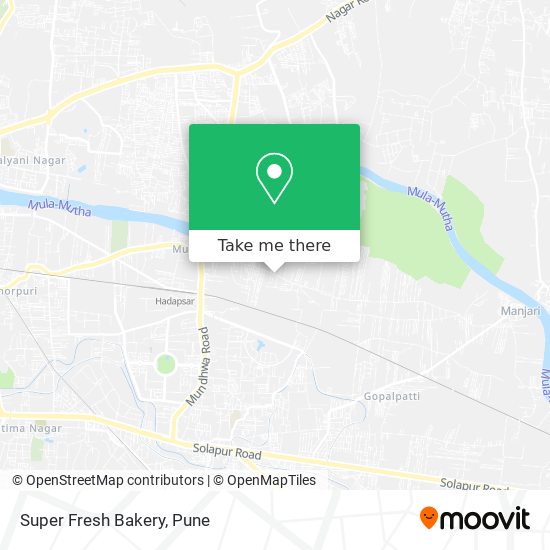 Super Fresh Bakery map