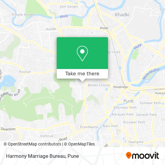 Harmony Marriage Bureau map