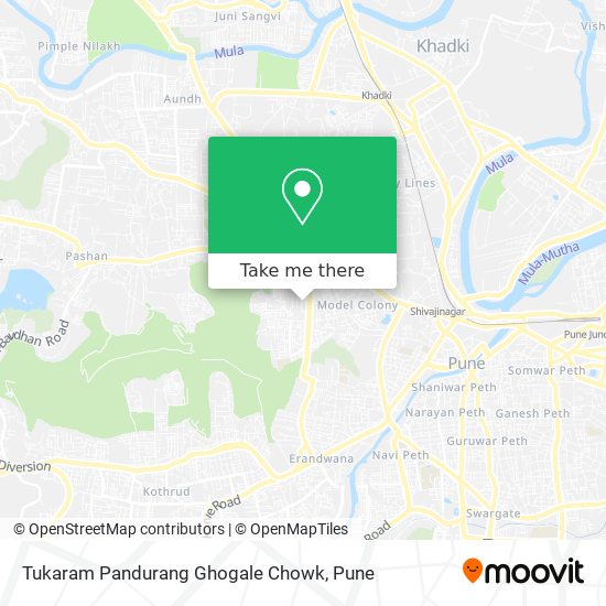Tukaram Pandurang Ghogale Chowk map