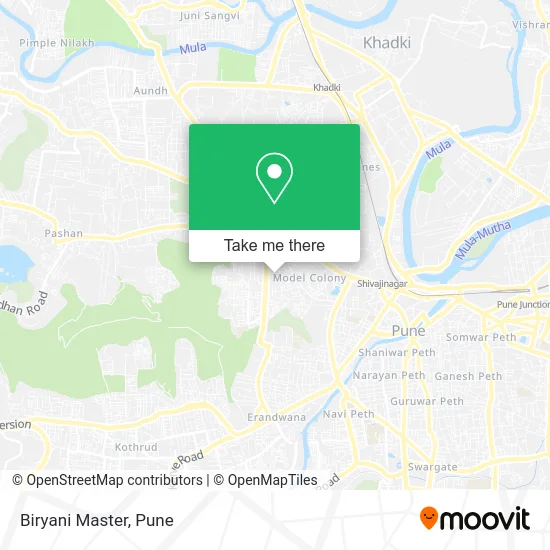 Biryani Master map