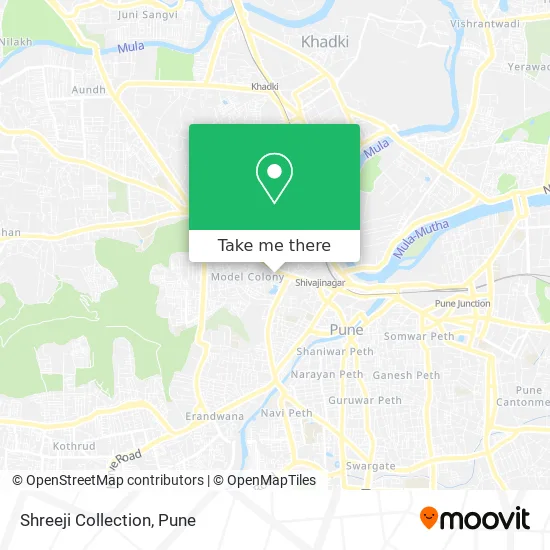 Shreeji Collection map