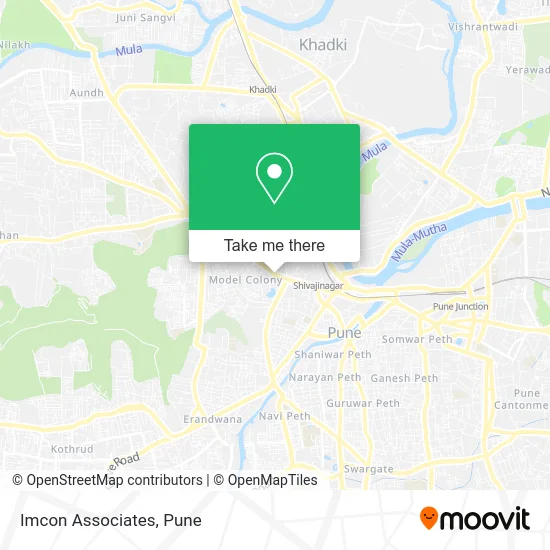 Imcon Associates map