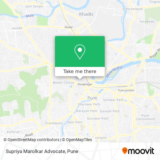 Supriya Marolkar Advocate map