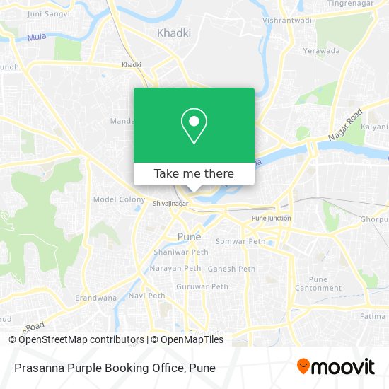 Prasanna Purple Booking Office map
